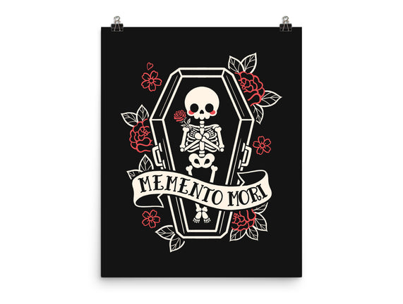 Memento Mori Cute Skeleton