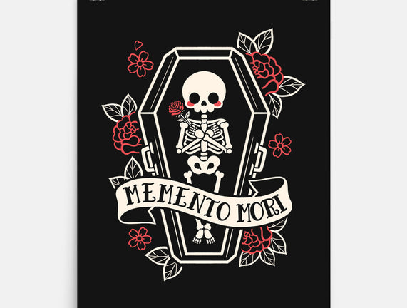 Memento Mori Cute Skeleton