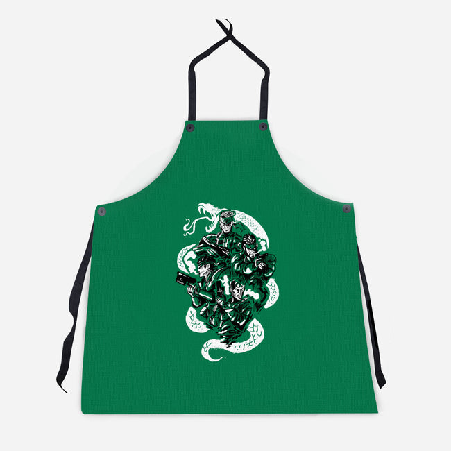 Snake Legacy-Unisex-Kitchen-Apron-demonigote