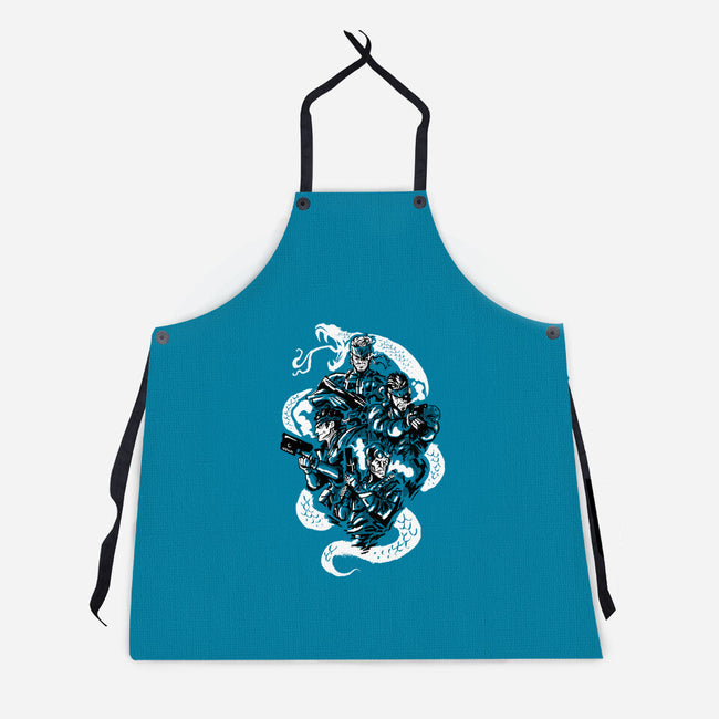 Snake Legacy-Unisex-Kitchen-Apron-demonigote