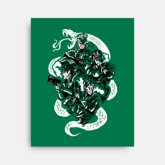 Snake Legacy-None-Stretched-Canvas-demonigote