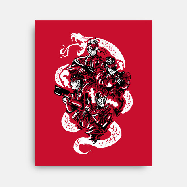 Snake Legacy-None-Stretched-Canvas-demonigote