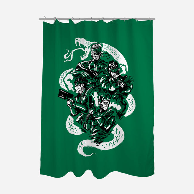 Snake Legacy-None-Polyester-Shower Curtain-demonigote