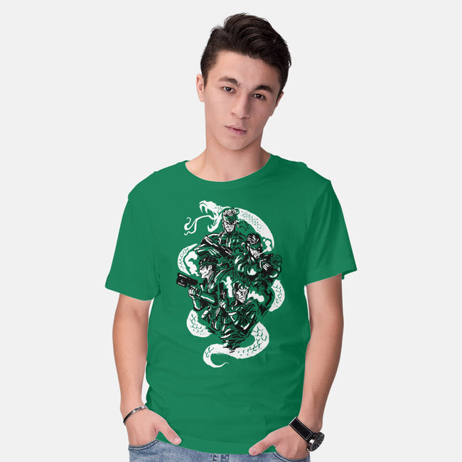 Snake Legacy-Mens-Basic-Tee-demonigote