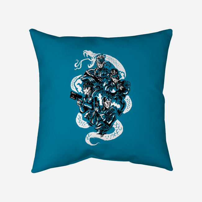 Snake Legacy-None-Removable Cover w Insert-Throw Pillow-demonigote