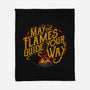 May The Flames-None-Fleece-Blanket-yumie