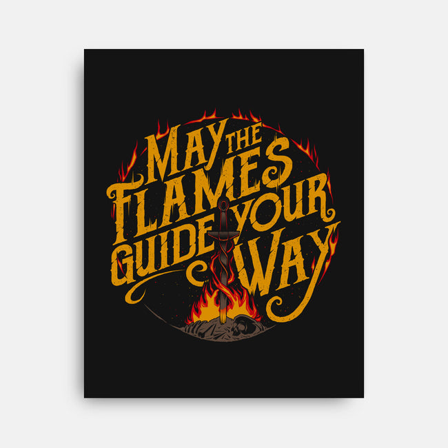 May The Flames-None-Stretched-Canvas-yumie