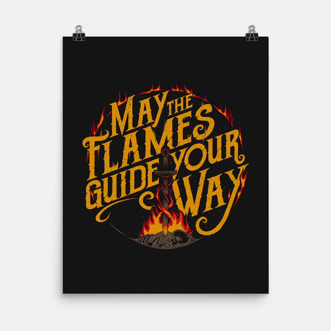 May The Flames-None-Matte-Poster-yumie
