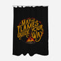 May The Flames-None-Polyester-Shower Curtain-yumie