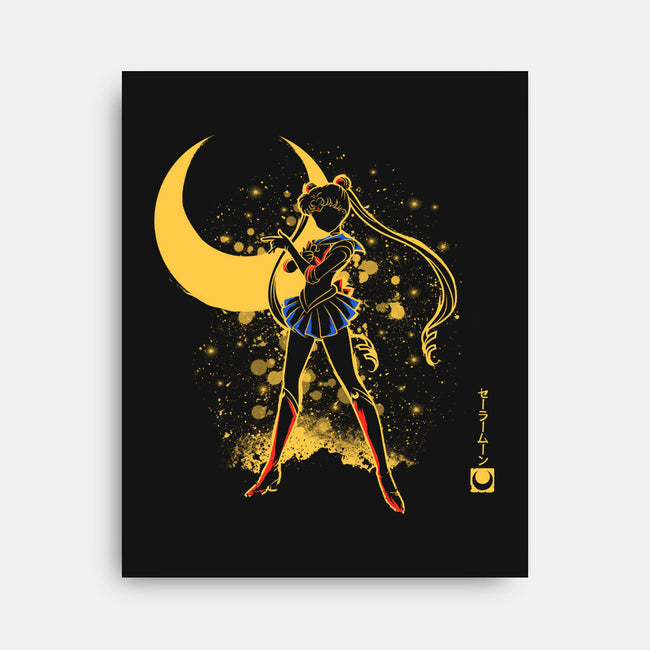 Moon Girl-None-Stretched-Canvas-yumie