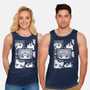 Moon And Planets-Unisex-Basic-Tank-yumie