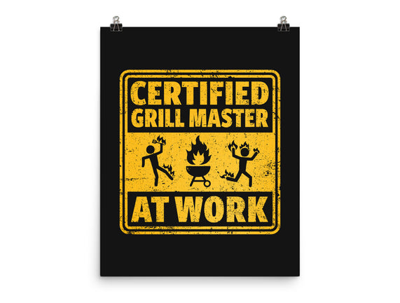Certified Grill Master