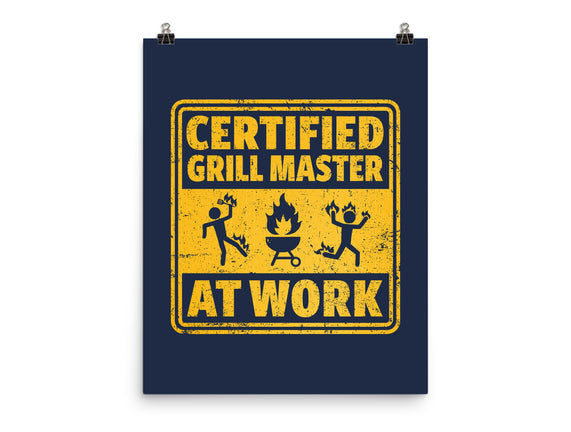 Certified Grill Master