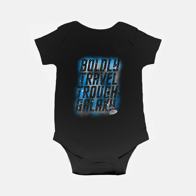 Boldly Travel-Baby-Basic-Onesie-kharmazero