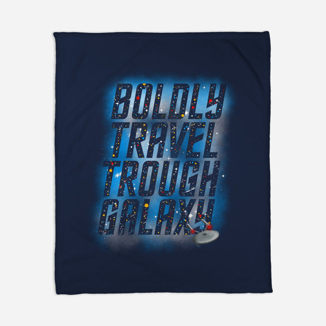 Boldly Travel-None-Fleece-Blanket-kharmazero