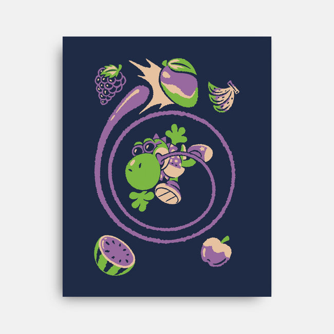 Tropical Snack-None-Stretched-Canvas-Henrique Torres