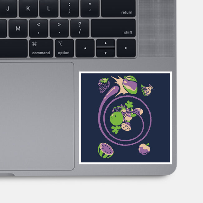 Tropical Snack-None-Glossy-Sticker-Henrique Torres