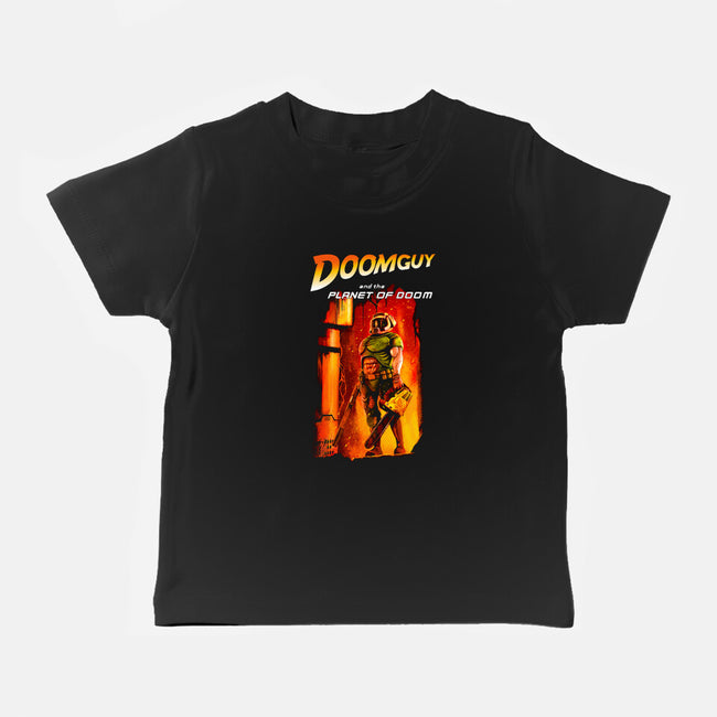 Planet Of Hell-Baby-Basic-Tee-demonigote