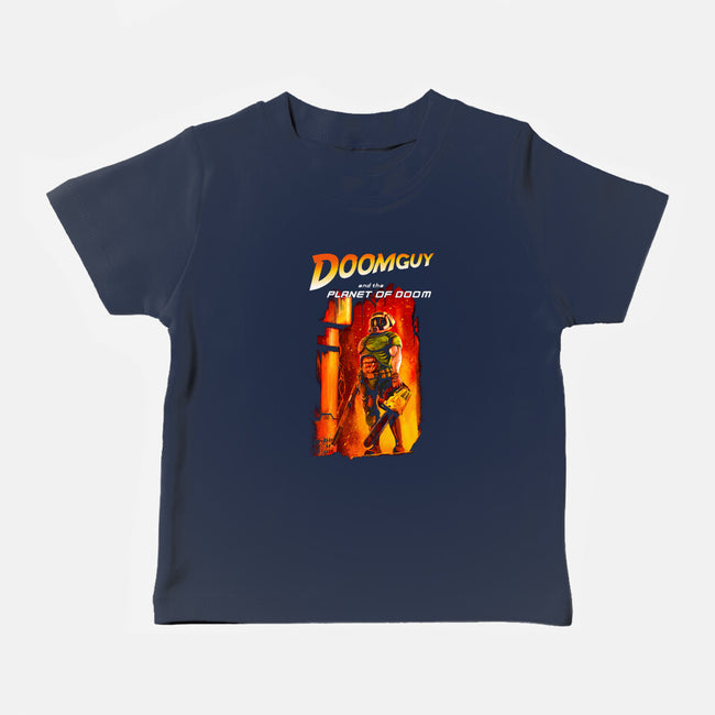 Planet Of Hell-Baby-Basic-Tee-demonigote