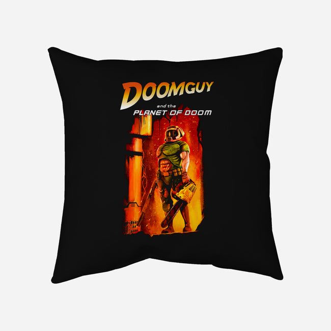 Planet Of Hell-None-Removable Cover w Insert-Throw Pillow-demonigote