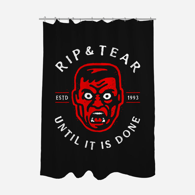 Until Its Done-None-Polyester-Shower Curtain-demonigote
