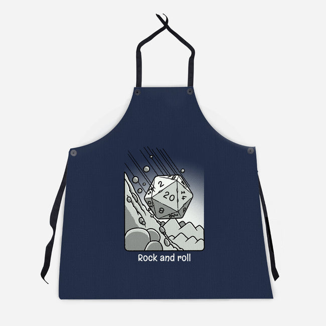 Rock N Roll-Unisex-Kitchen-Apron-imisko