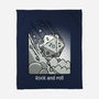 Rock N Roll-None-Fleece-Blanket-imisko