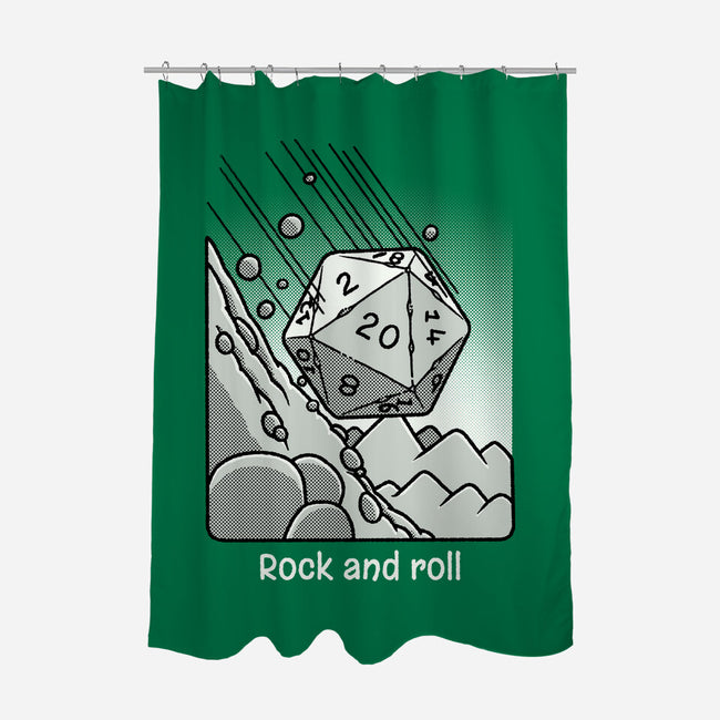 Rock N Roll-None-Polyester-Shower Curtain-imisko