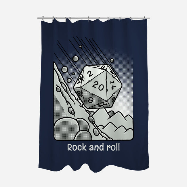 Rock N Roll-None-Polyester-Shower Curtain-imisko