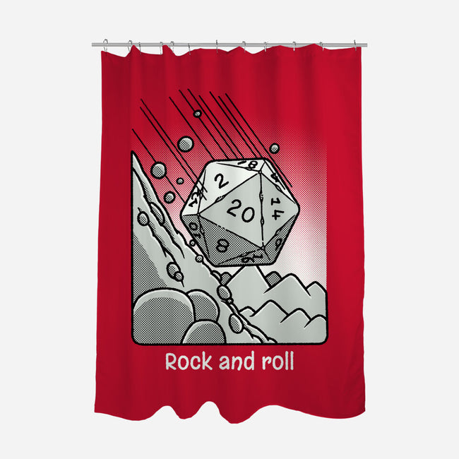 Rock N Roll-None-Polyester-Shower Curtain-imisko
