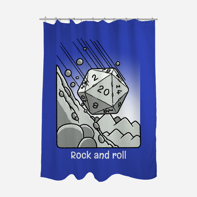 Rock N Roll-None-Polyester-Shower Curtain-imisko