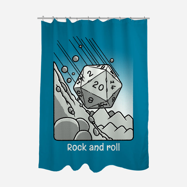 Rock N Roll-None-Polyester-Shower Curtain-imisko