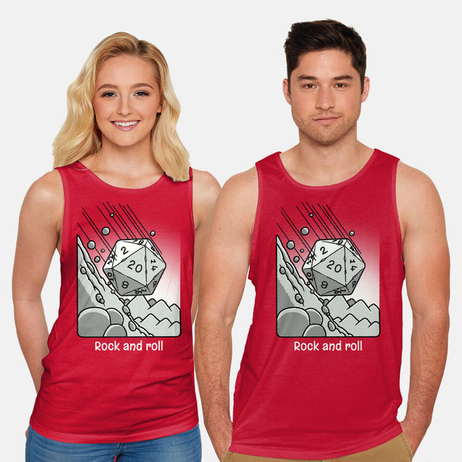 Rock N Roll-Unisex-Basic-Tank-imisko