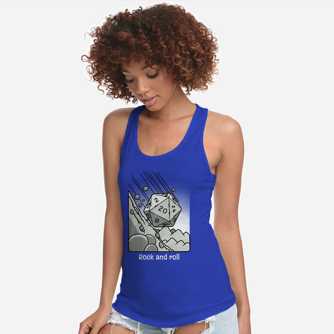 Rock N Roll-Womens-Racerback-Tank-imisko