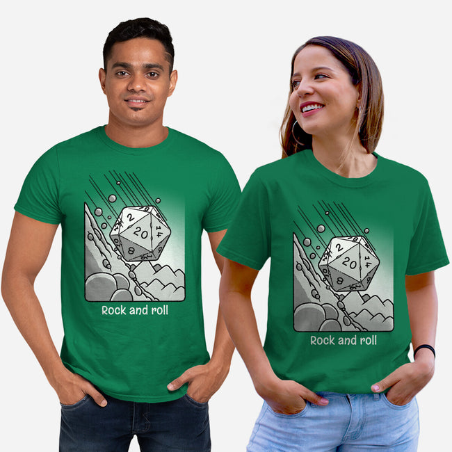 Rock N Roll-Unisex-Basic-Tee-imisko