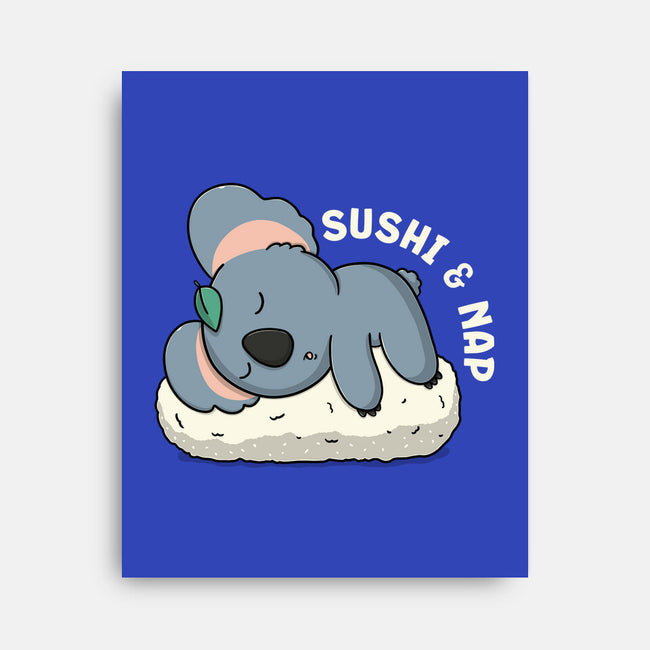 Sushi And Nap-None-Stretched-Canvas-Freecheese