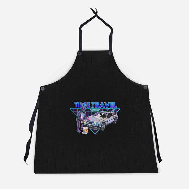 Time Travel Together-Unisex-Kitchen-Apron-Diego Gurgell