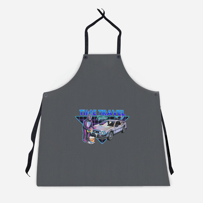 Time Travel Together-Unisex-Kitchen-Apron-Diego Gurgell