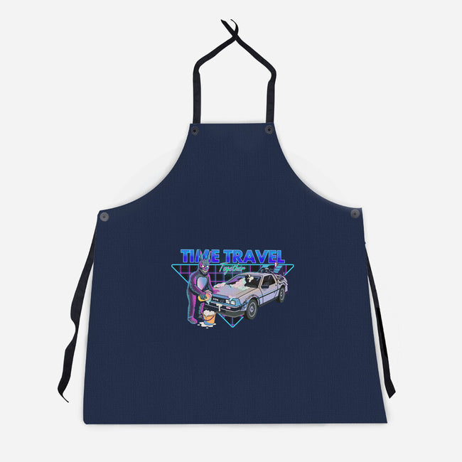 Time Travel Together-Unisex-Kitchen-Apron-Diego Gurgell