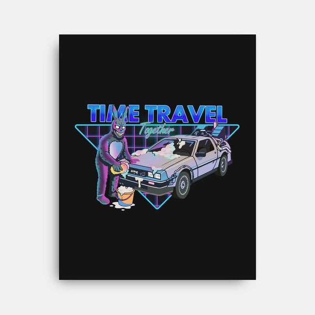 Time Travel Together-None-Stretched-Canvas-Diego Gurgell