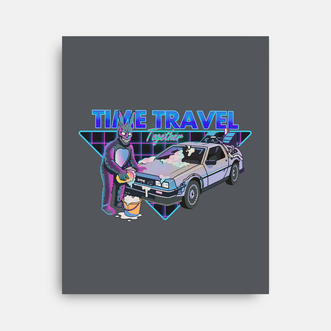 Time Travel Together-None-Stretched-Canvas-Diego Gurgell