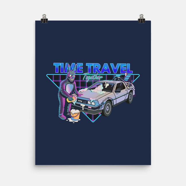 Time Travel Together-None-Matte-Poster-Diego Gurgell