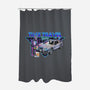 Time Travel Together-None-Polyester-Shower Curtain-Diego Gurgell