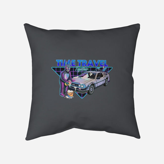 Time Travel Together-None-Removable Cover w Insert-Throw Pillow-Diego Gurgell