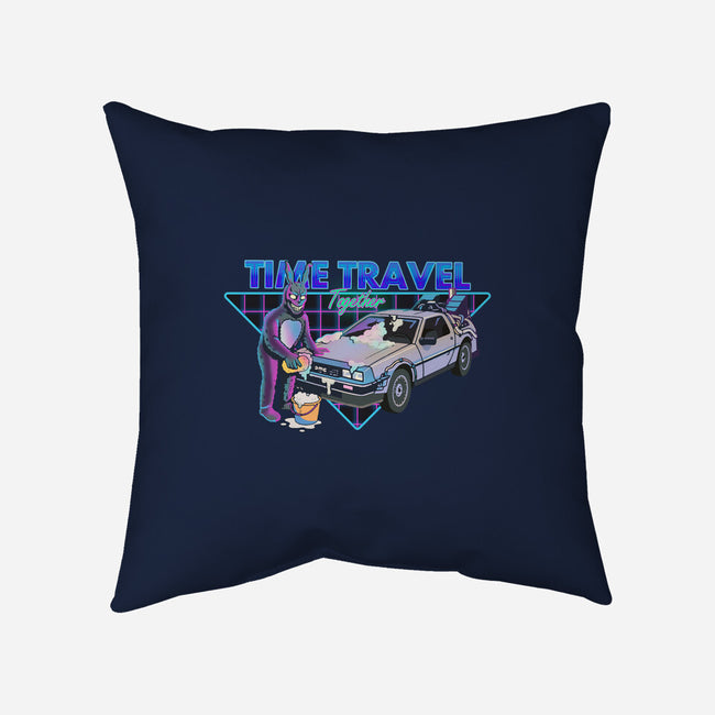 Time Travel Together-None-Removable Cover w Insert-Throw Pillow-Diego Gurgell