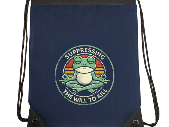 Suppressing The Will To Kill