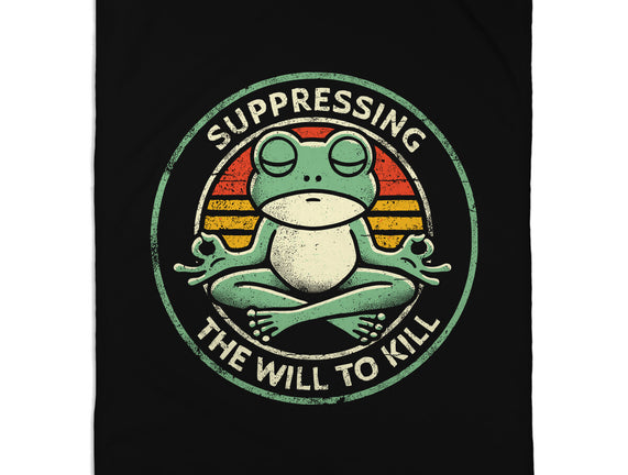 Suppressing The Will To Kill