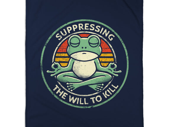 Suppressing The Will To Kill