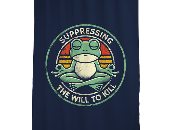 Suppressing The Will To Kill