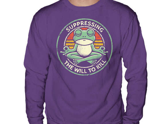 Suppressing The Will To Kill